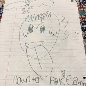 Kids handmade Pokemon Pic